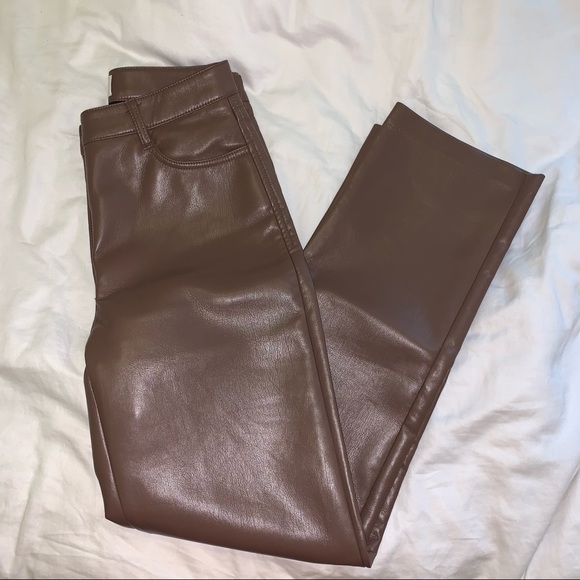 Aritzia Wilfred The Melina Pant Caramelized Walnut Size 0 Short - Picture 2 of 10